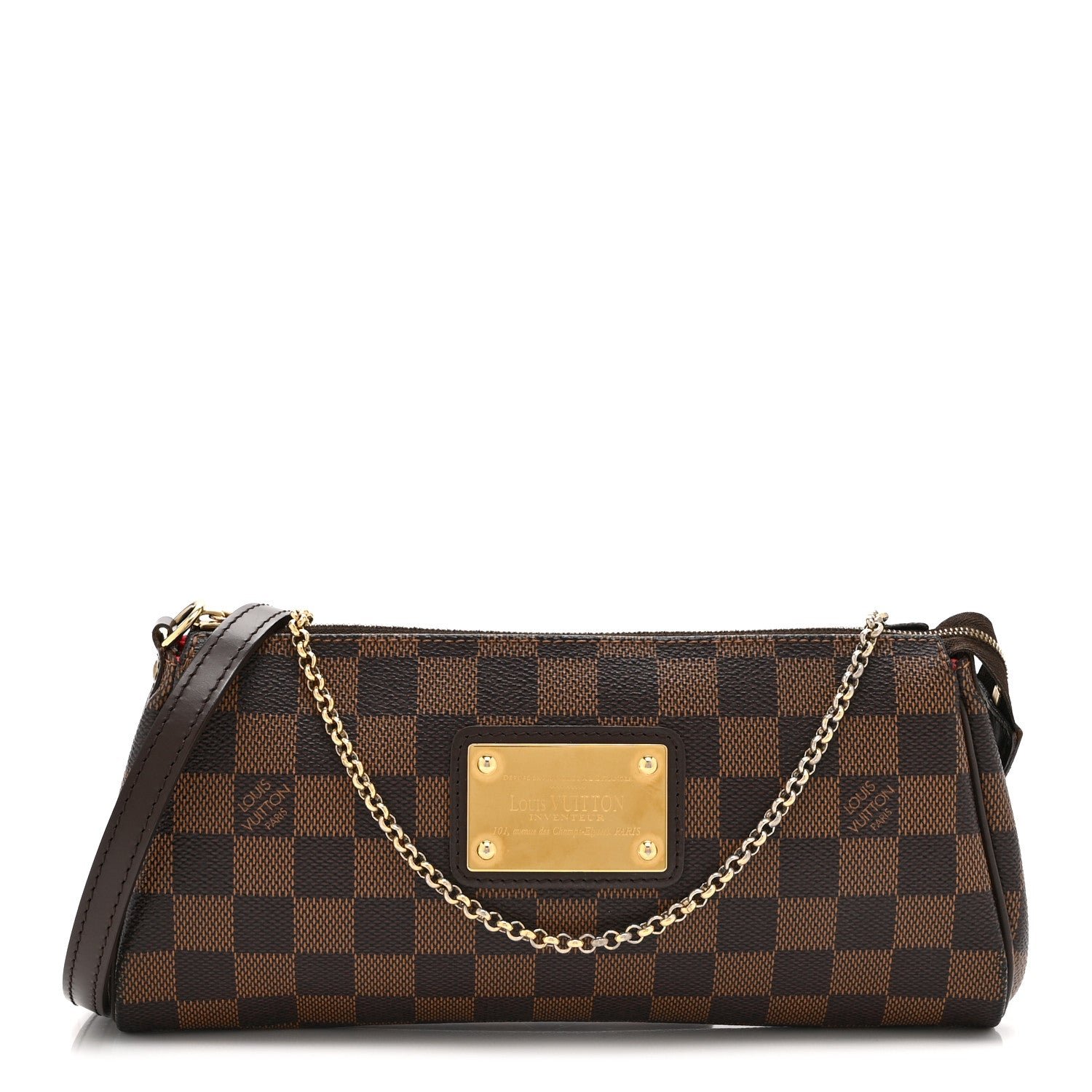 Louis Vuitton Damier Ebene Eva Clutch
