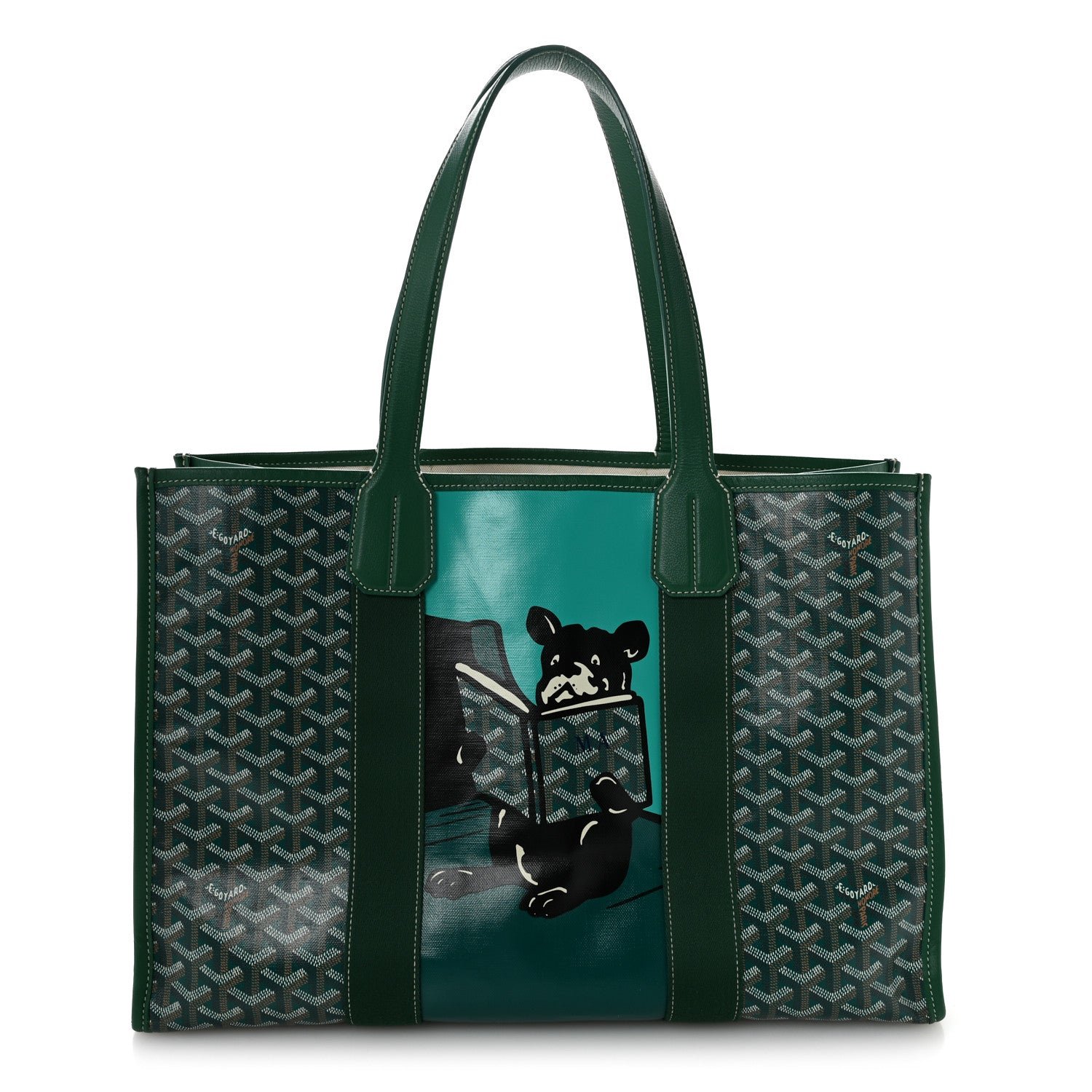 Goyard Goyardine Villette Tote Green