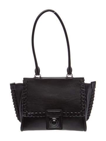 Etro Leather Top Handle Bag