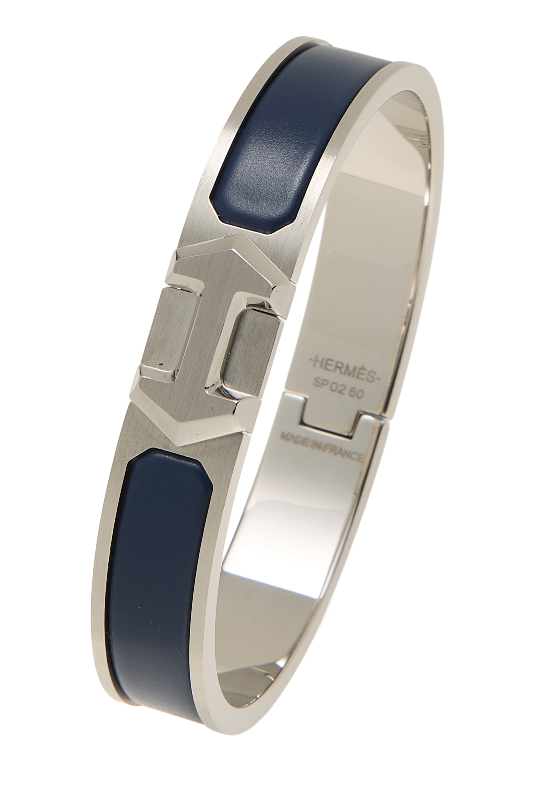 Hermès レザーブレスレット 《エトリヴィエール》 ドゥブルトゥール PM