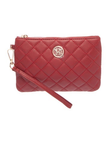 Badgley Mischka Leather Clutch