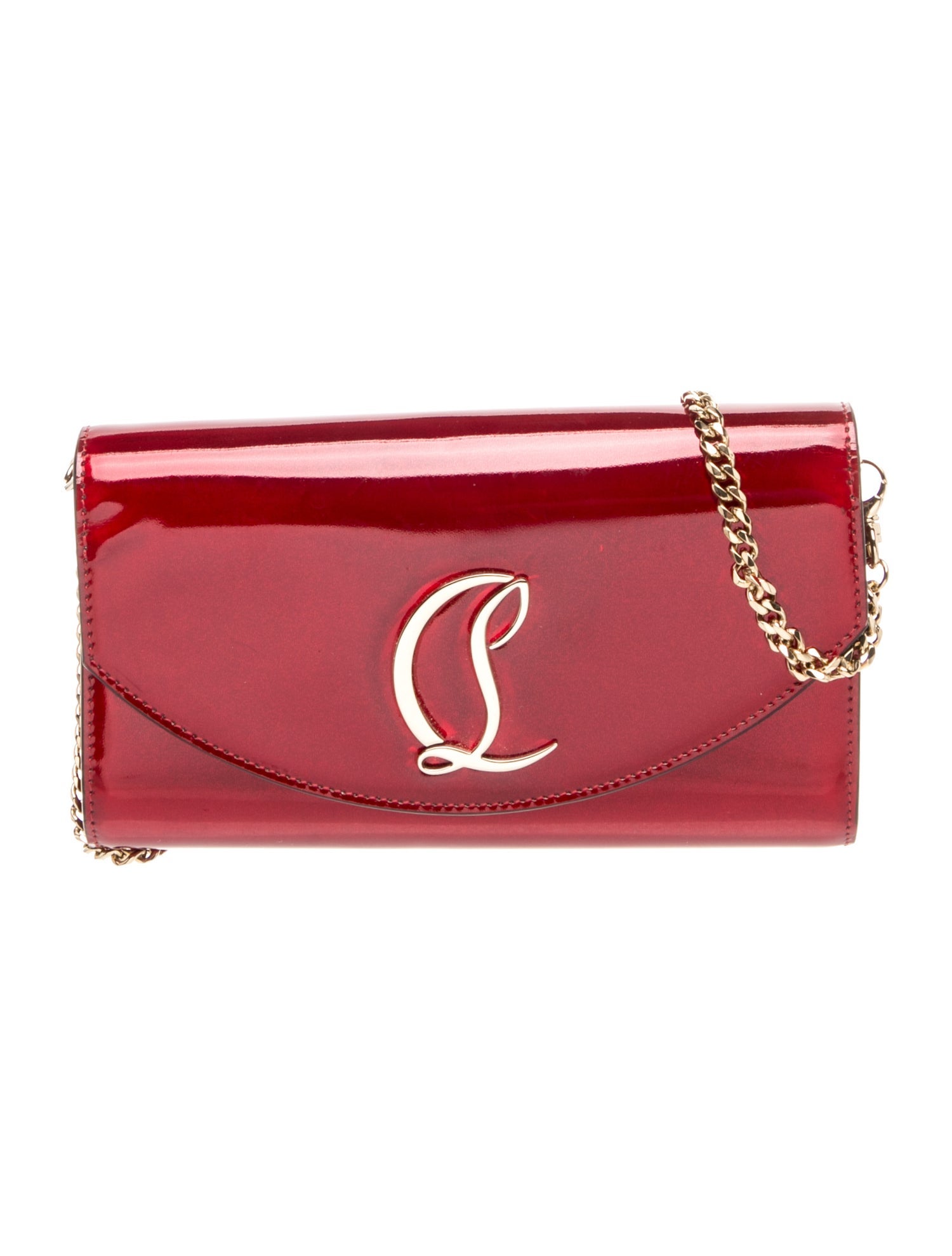 Christian Louboutin Patent Leather Shoulder Bag