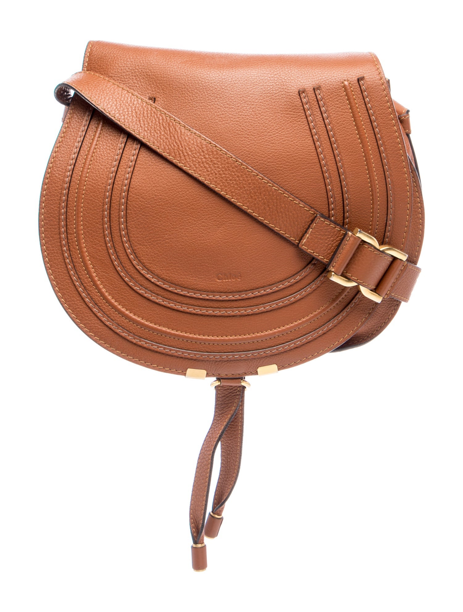 Leather Chloél Marcie Saddle Small