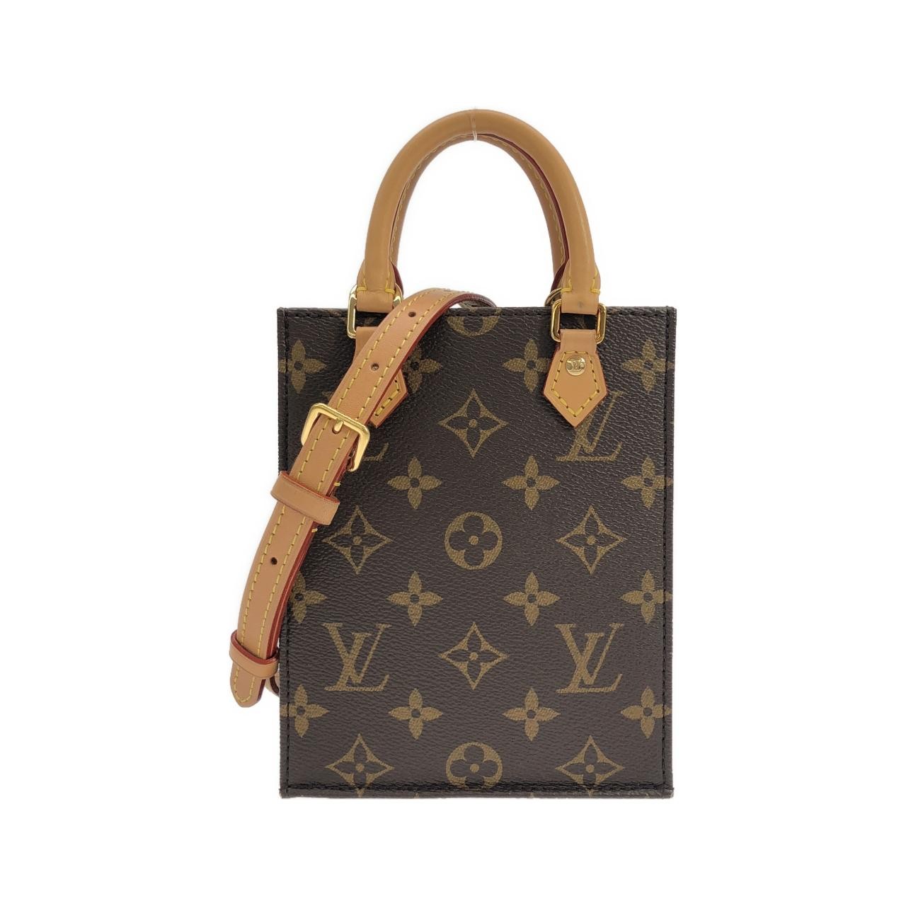 Louis Vuitton Monogram Petite Sac Plat M81295 Bag