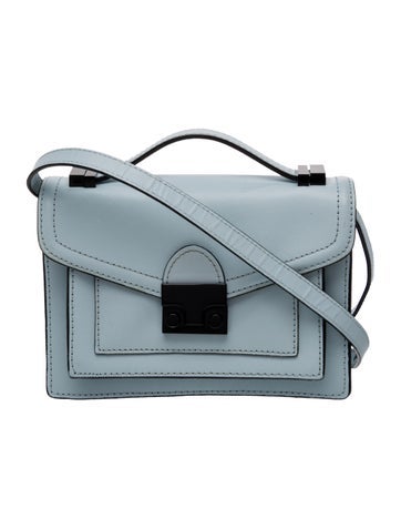 Loeffler Randall Saffiano Leather Shoulder Bag