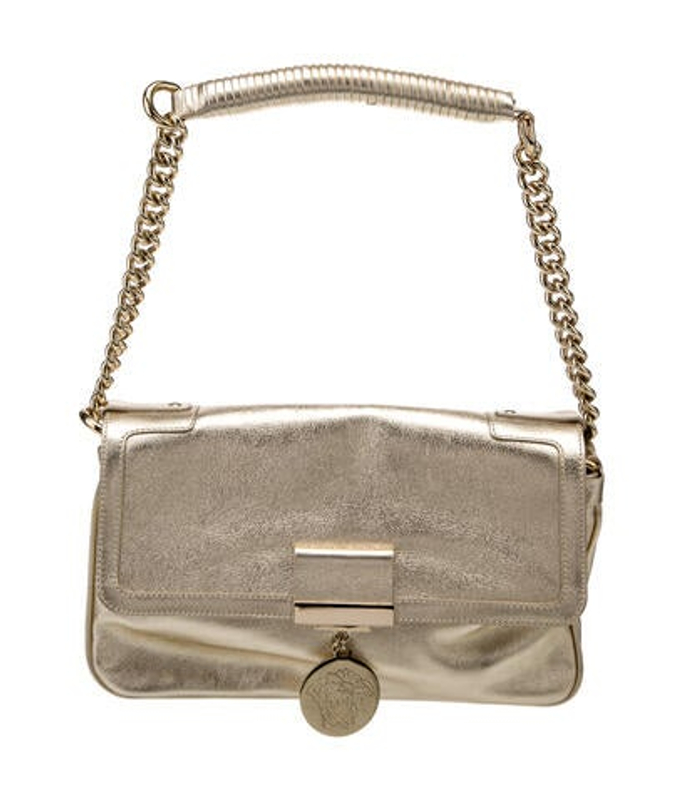 Versace Leather Shoulder Bag