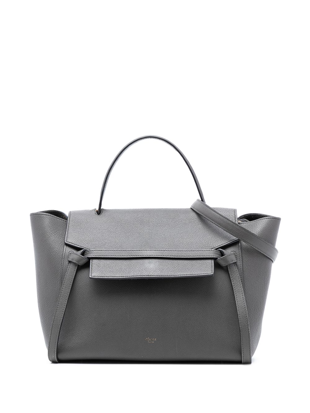 2017 Mini Grained Calfskin Belt Bag satchel