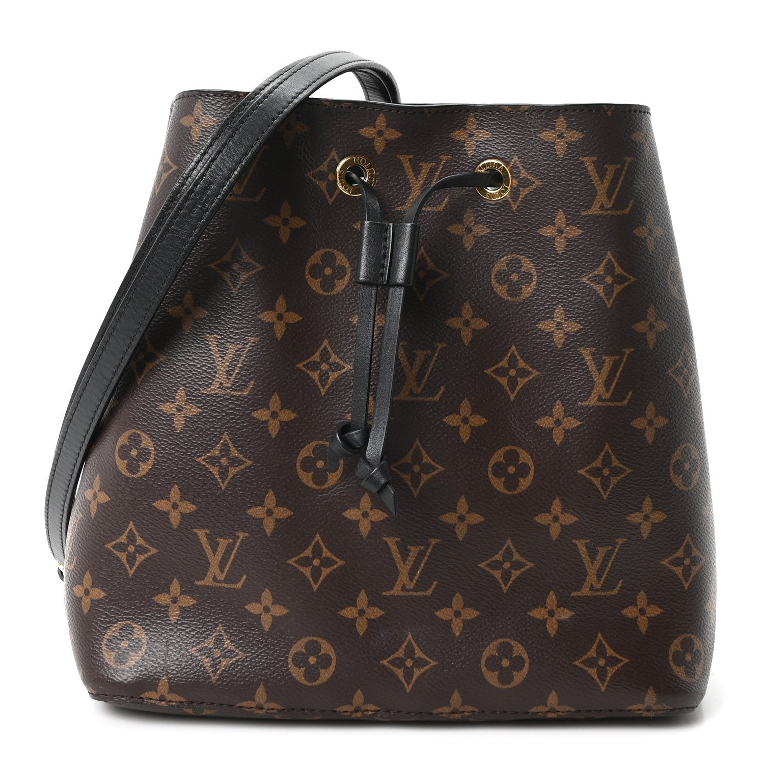 Louis Vuitton Monogram Neonoe MM Black