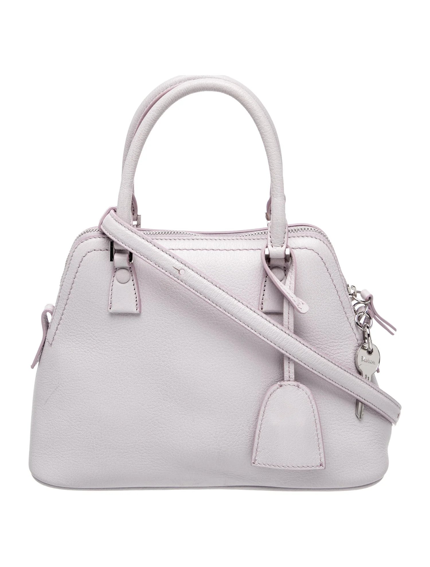 Leather Top Handle Bag