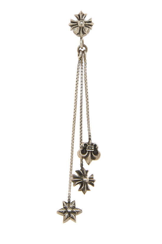 Chrome Hearts Sterling Silver Jojo Drop Earring