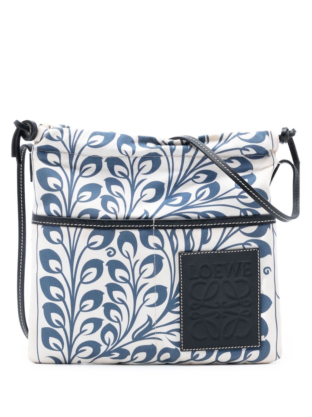 2019 Canvas Anagram Drawstring crossbody bag