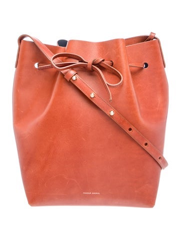 Mansur Gavriel Leather Bucket Bag