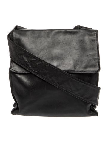 CC Leather Flap Bag