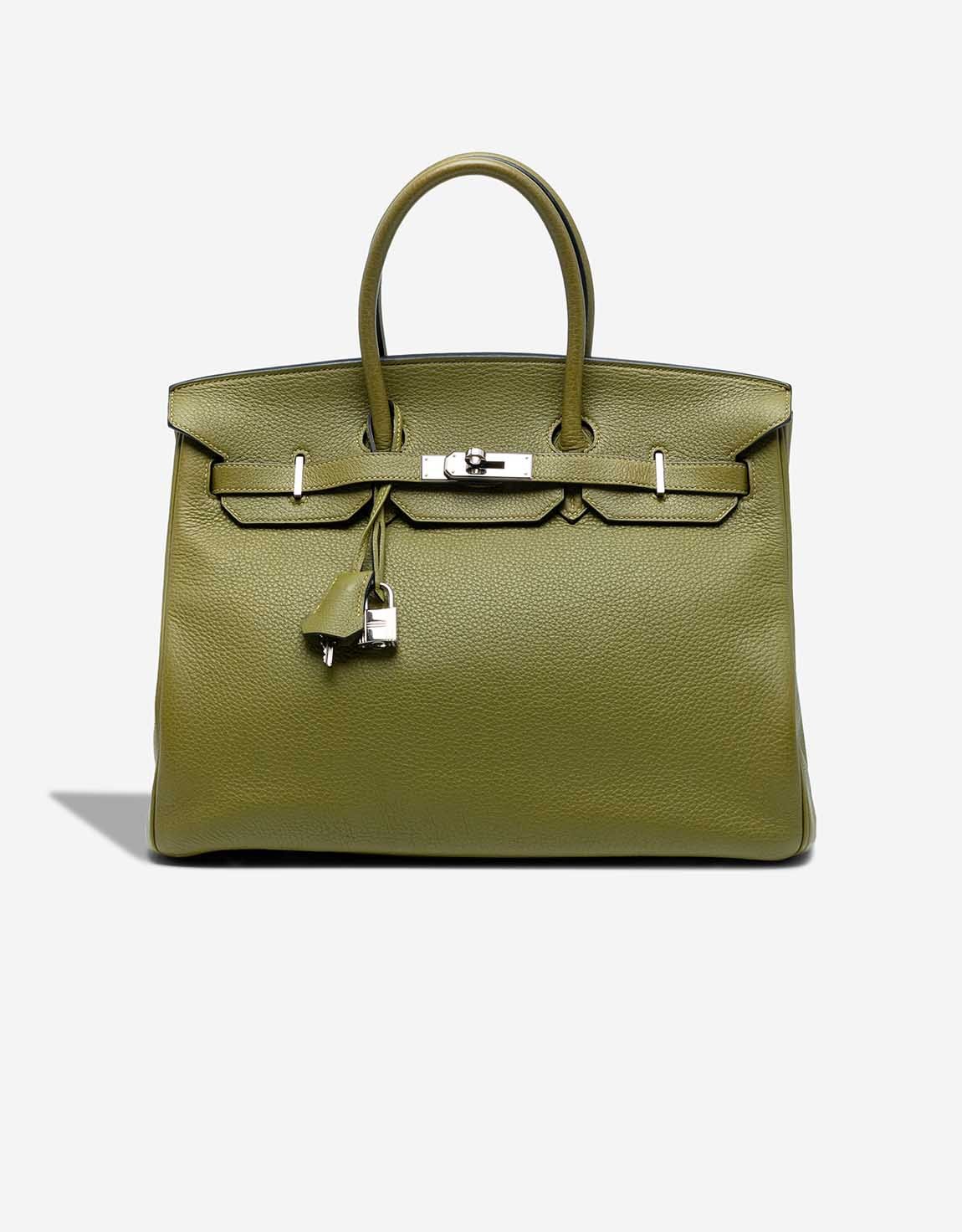 Hermes 
		Birkin 35 Togo Vert Chartreuse    