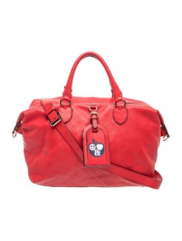 Leather Top Handle Bag