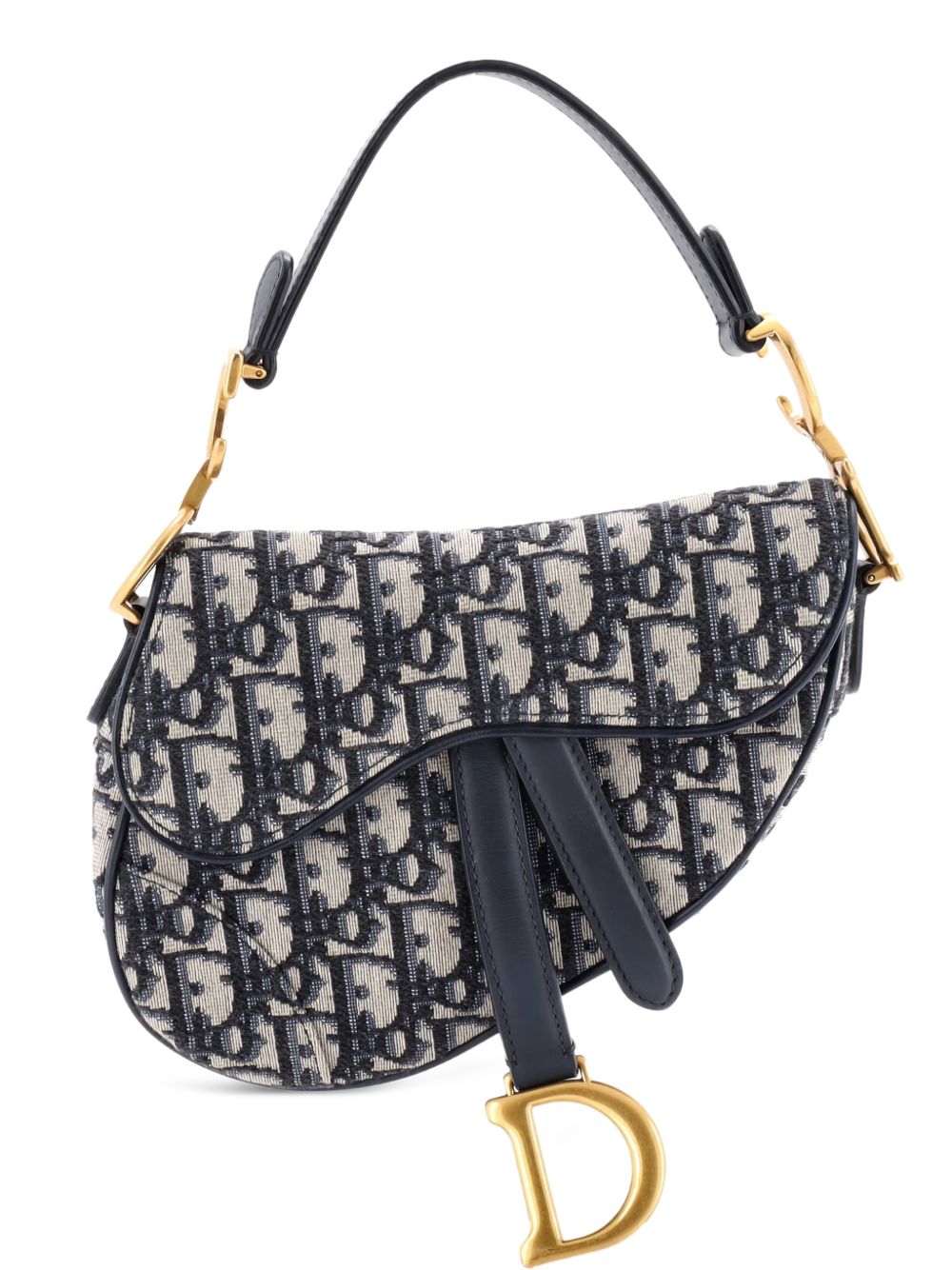 Saddle Handbag Oblique Canvas Mini shoulder bag