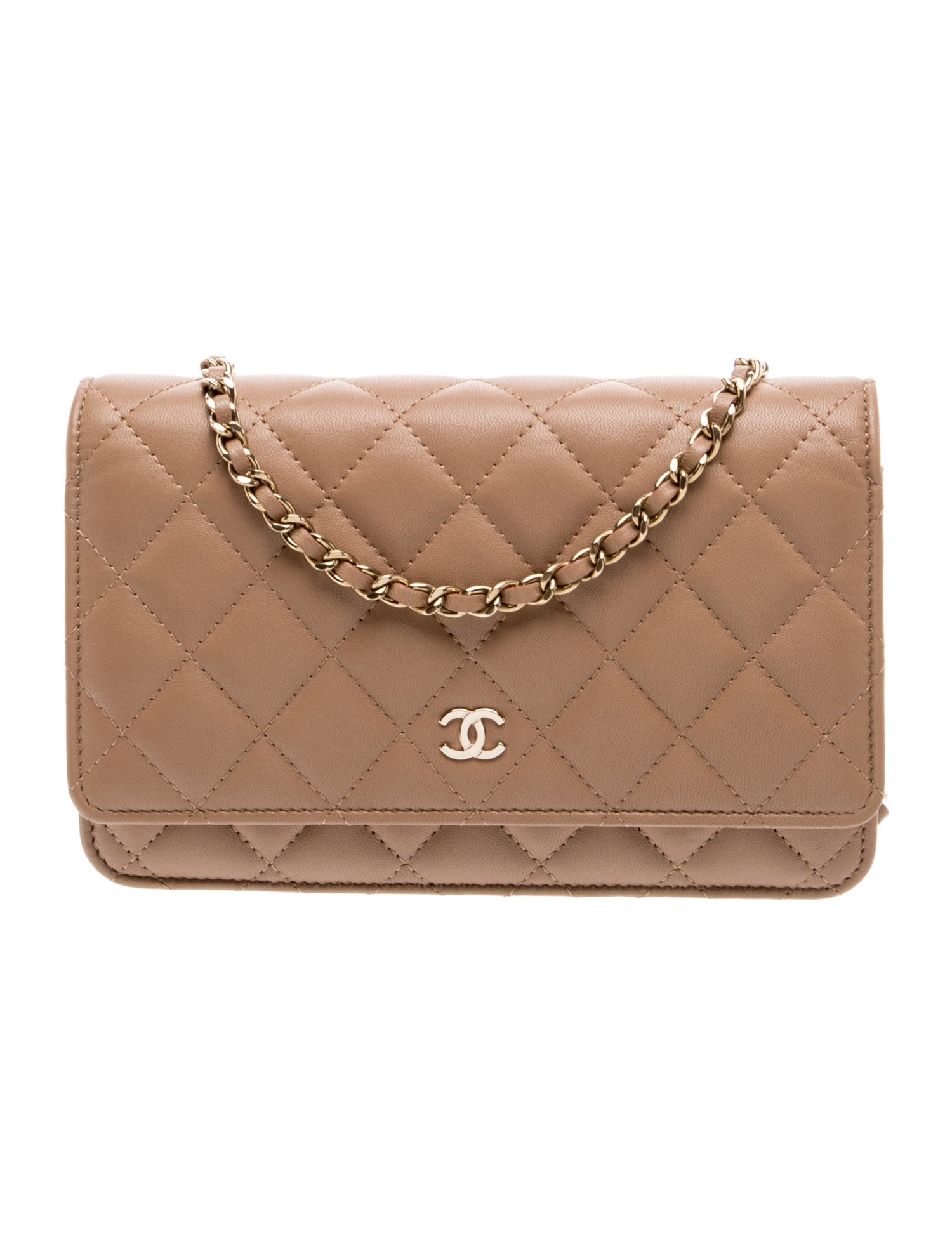 Classic Quilted Wallet on Chain