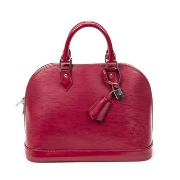 Louis Vuitton Leather Alma