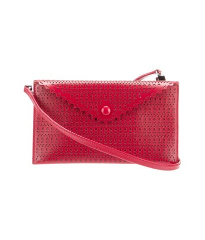 Alaia Leather Crossbody Bag