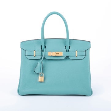 Hermes Clemence Leather Birkin 30