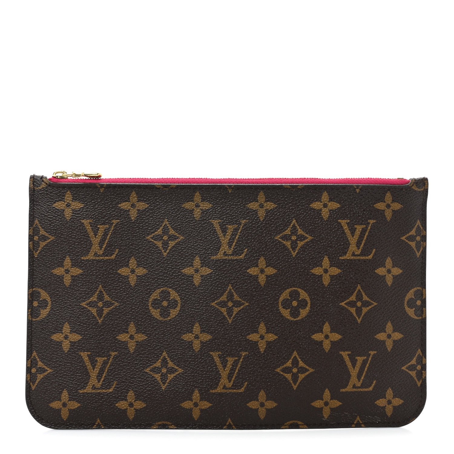 Louis Vuitton Monogram Neverfull MM GM Pochette Pivoine