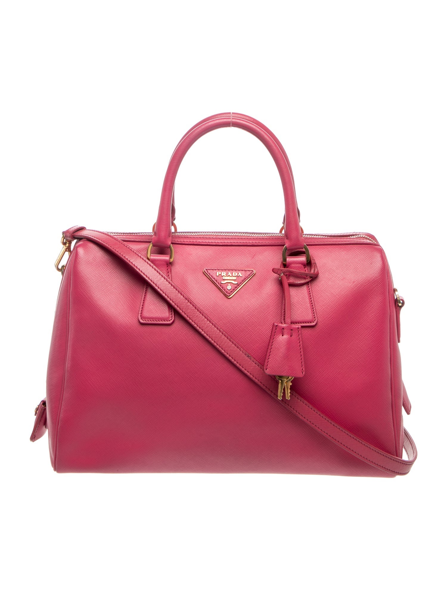 Saffiano Leather Galleria Double Zip