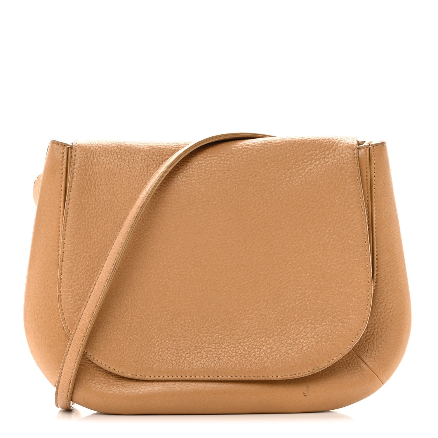 The Row The Row Deerskin Fan Bag 12 Tan