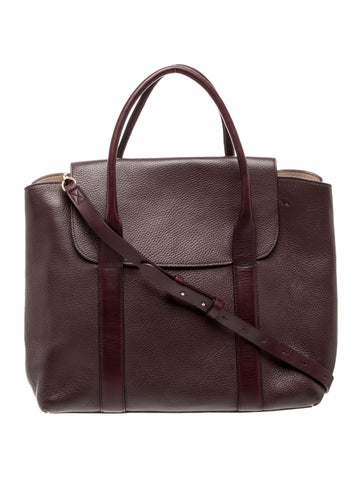 Cuyana Leather Top Handle Bag