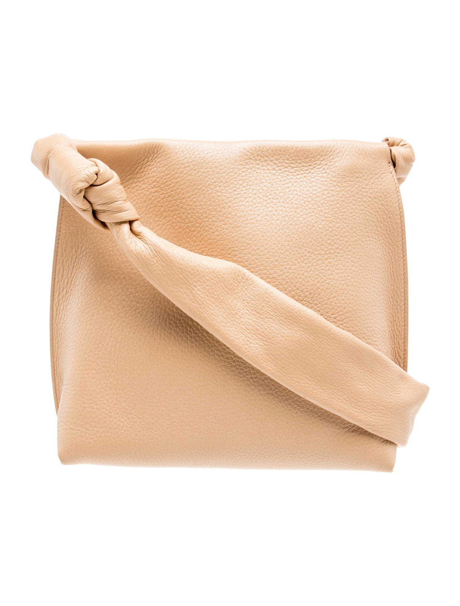 The Row Leather Shoulder Bag Small