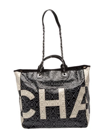 Quilted Coco Mark Camellia Tote