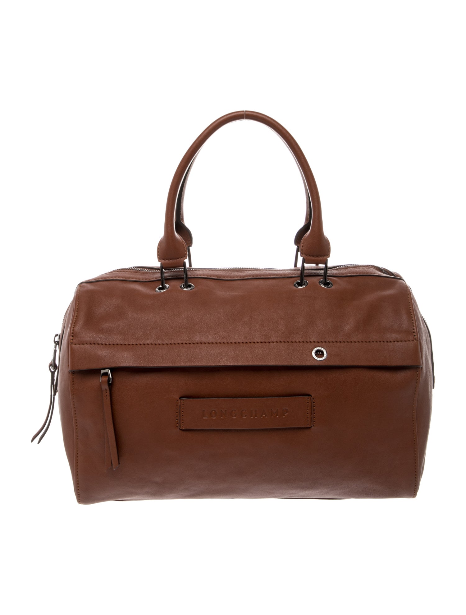 Leather Top Handle Bag