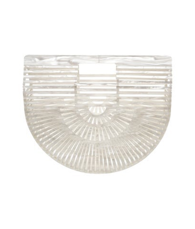 Cult Gaia Gaia Acrylic Top Handle Bag