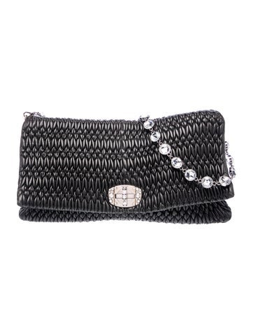 Miu Miu Leather Shoulder Bag