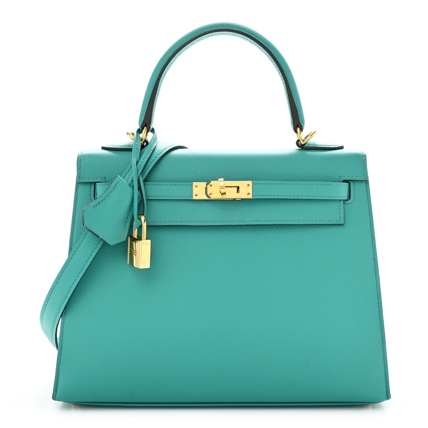 Hermes Epsom Kelly Sellier 25 Vert Verone