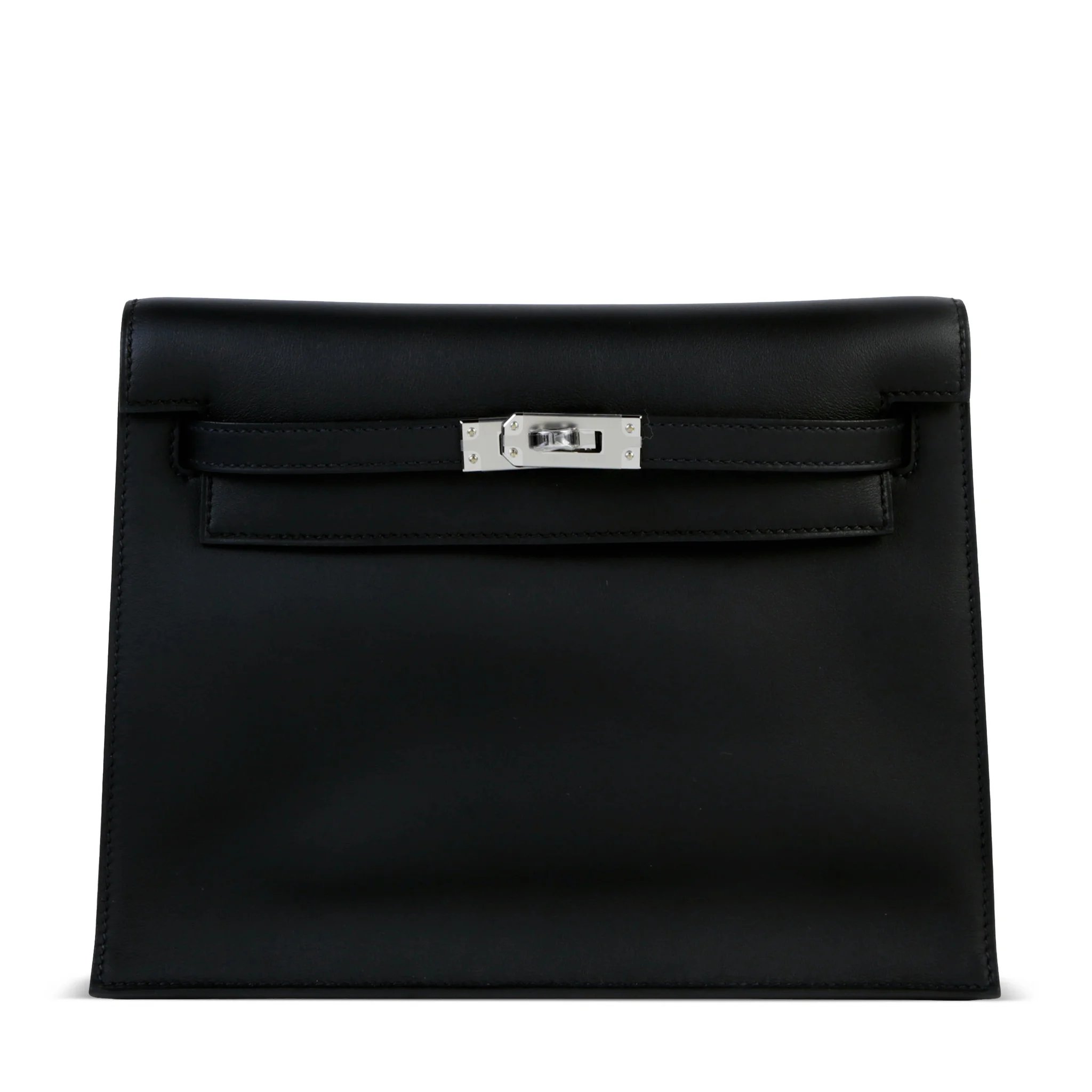 Brand New ( Rank N ) HERMÈS Kelly Danse Noir (89) Swift Palladium hardware G (2026)
