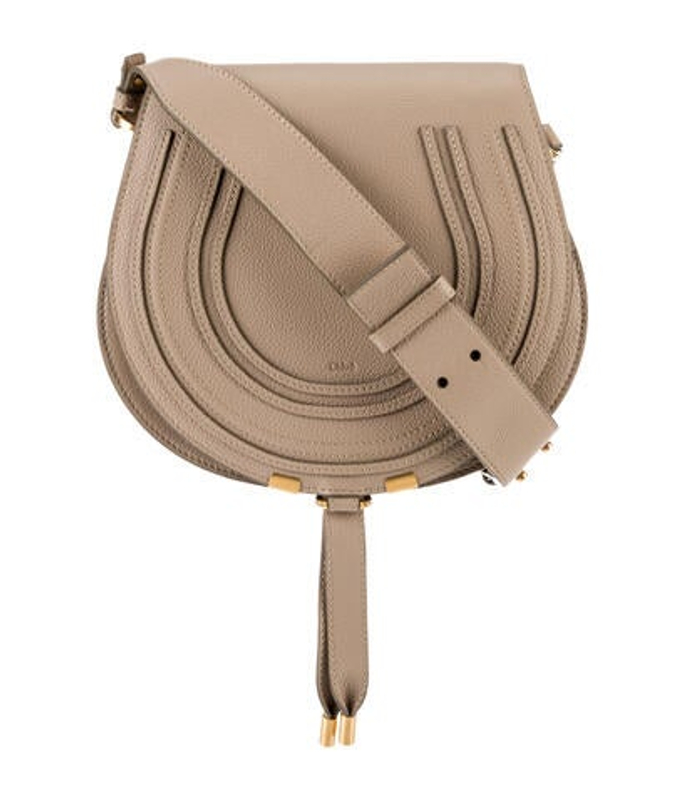 Chloe Leather Marcie Saddle Small