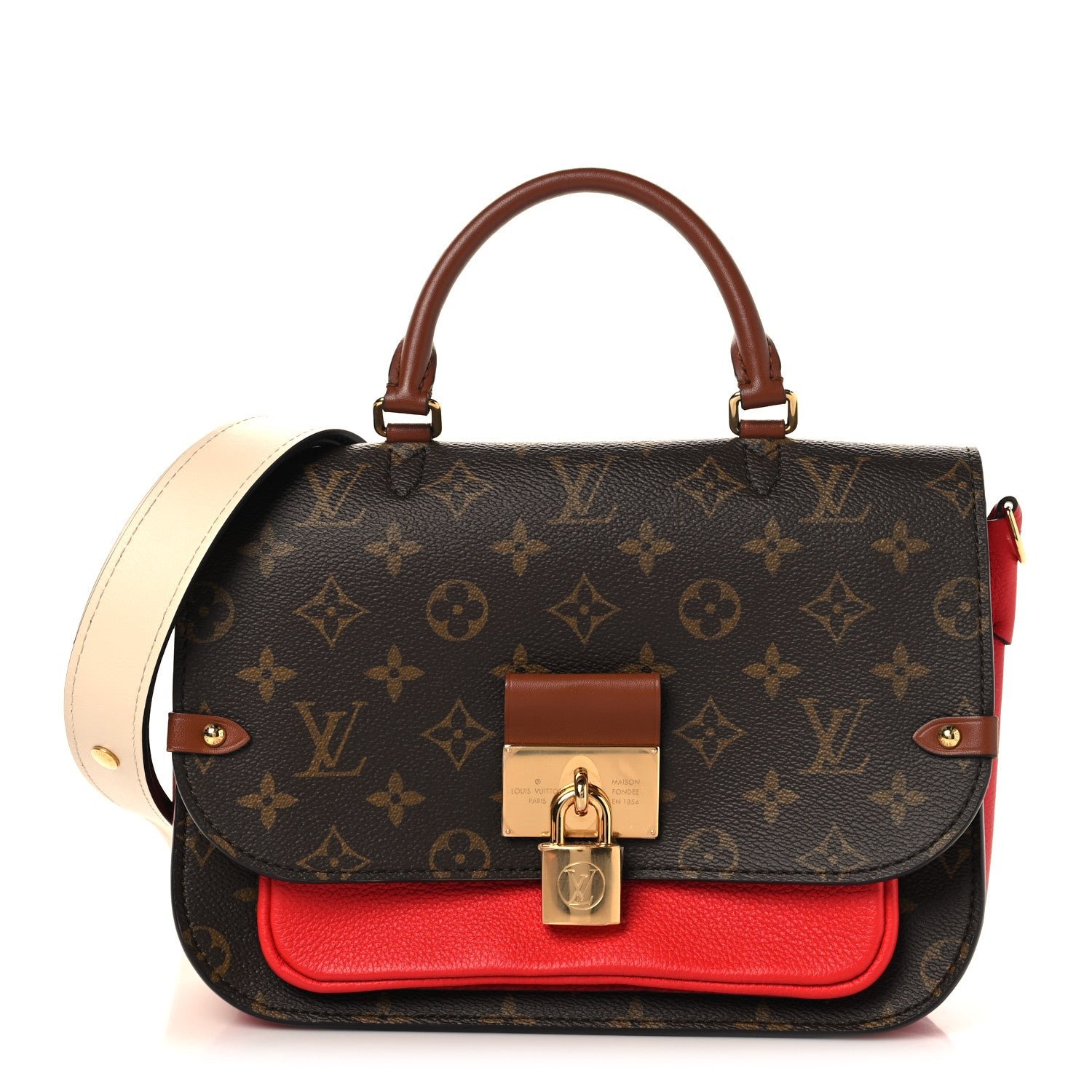Louis Vuitton Monogram Vaugirard Coquelicot