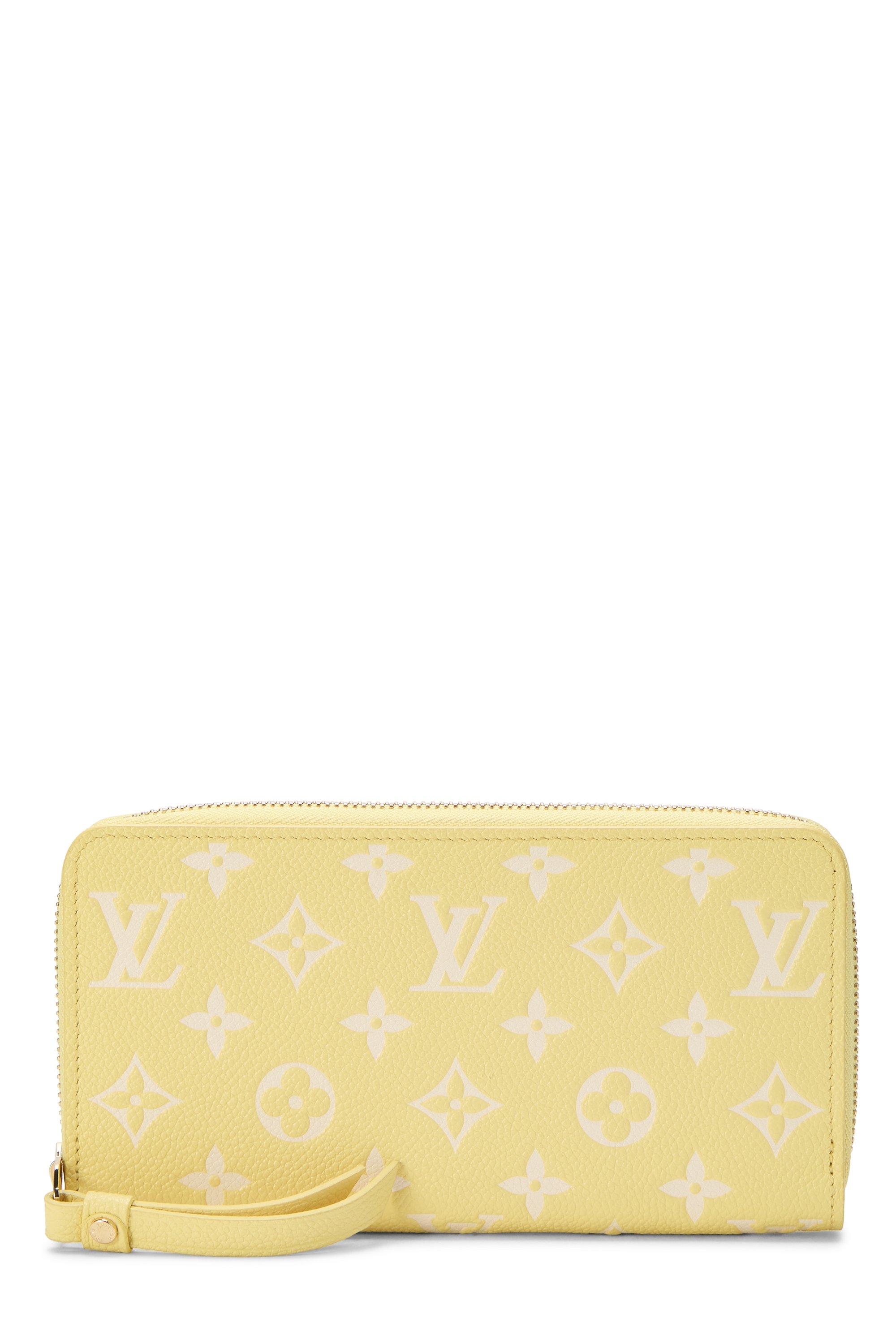 Yellow Monogram Empreinte Zippy Continental Wallet