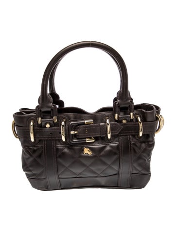 Leather Top Handle Bag