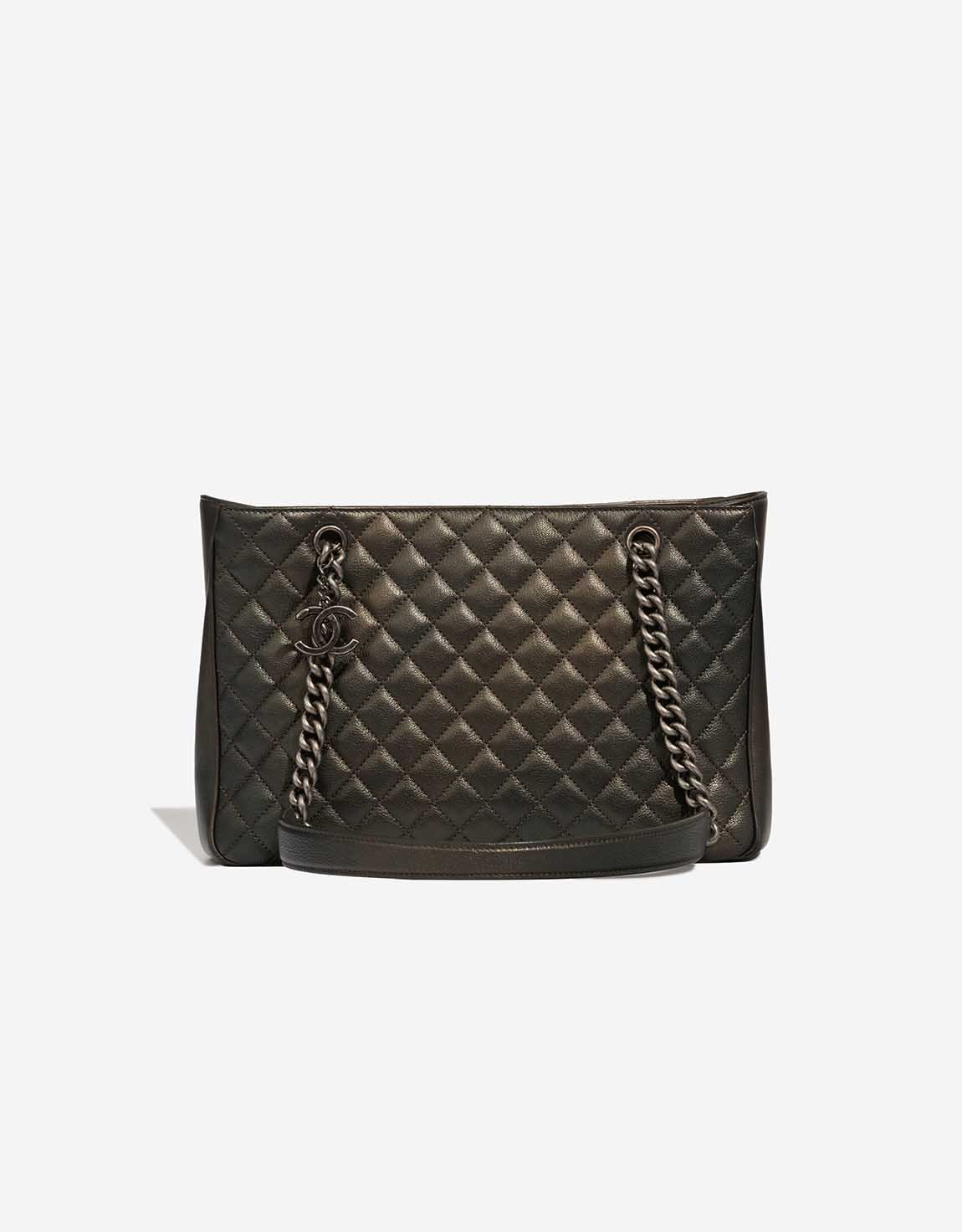 
		Shopping Tote GST Caviar Anthracite / Metallic    