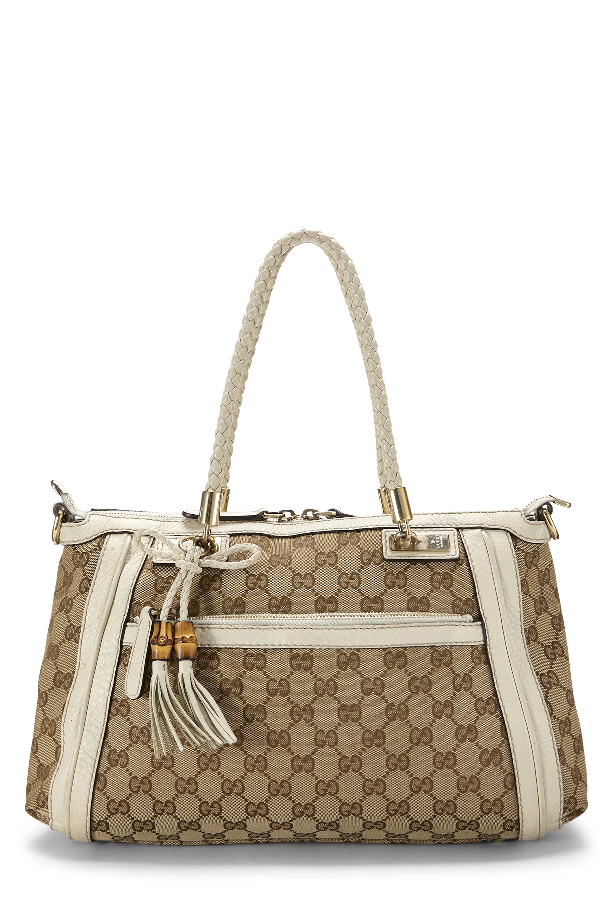 Original GG Canvas Bella Zip Tote