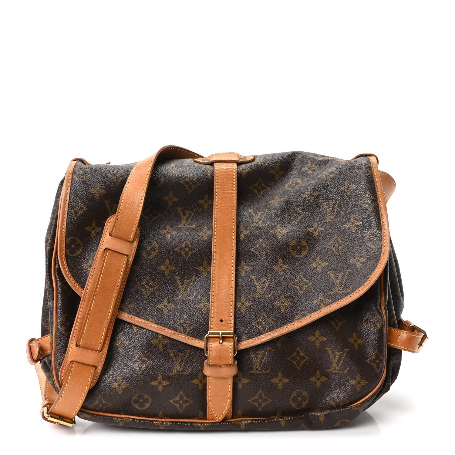 Louis Vuitton Monogram Saumur 35
