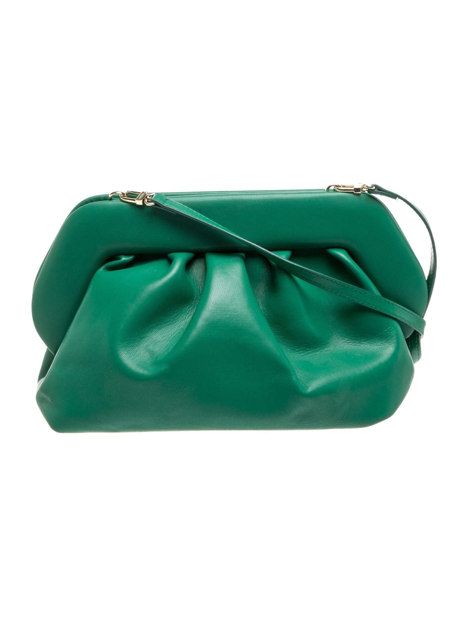 Themoire Leather Crossbody Bag