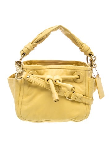 Leather Top Handle Bag Vintage
