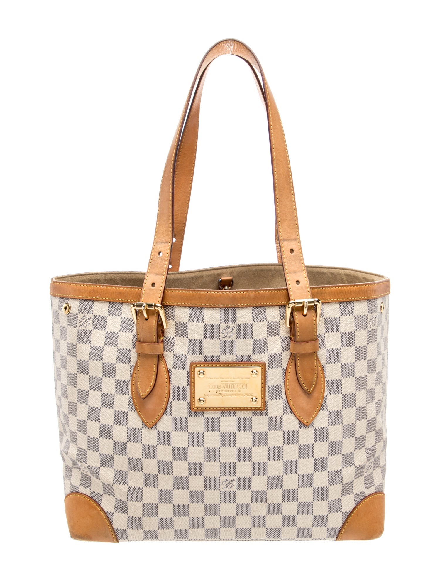 Damier Azur Hampstead MM Vintage