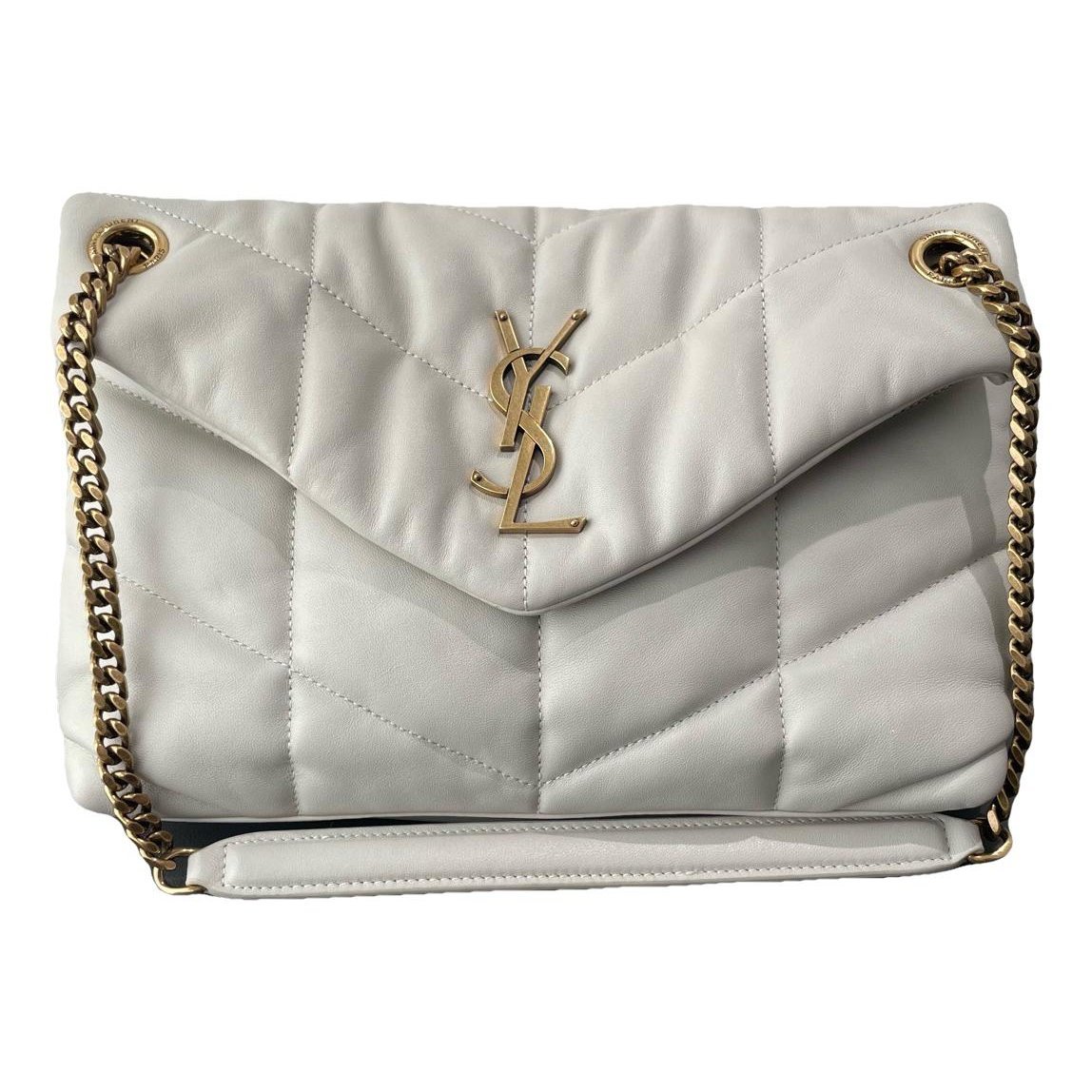 Loulou Puffer leather crossbody bag