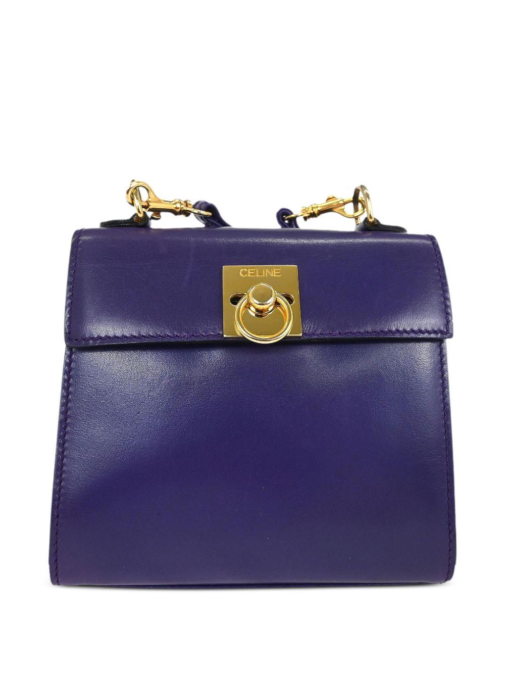 1990s leather shoulder bag