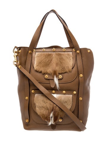 Leather Top Handle Bag