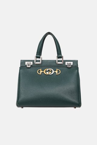 Small Grainy Leather Zumi Bag