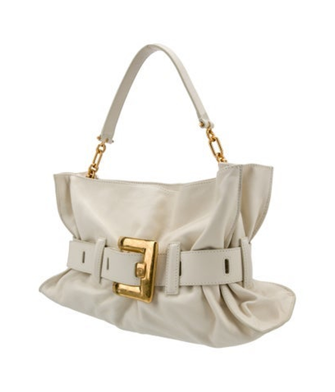 Balmain Leather Shoulder Bag